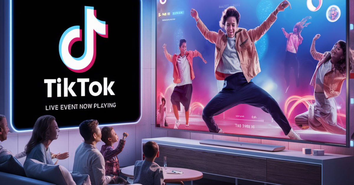 watch tiktok live on tv