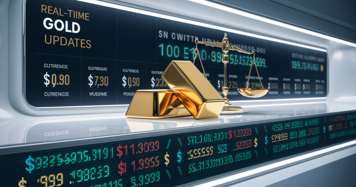 Live Gold Price Updates on Fintechzoom